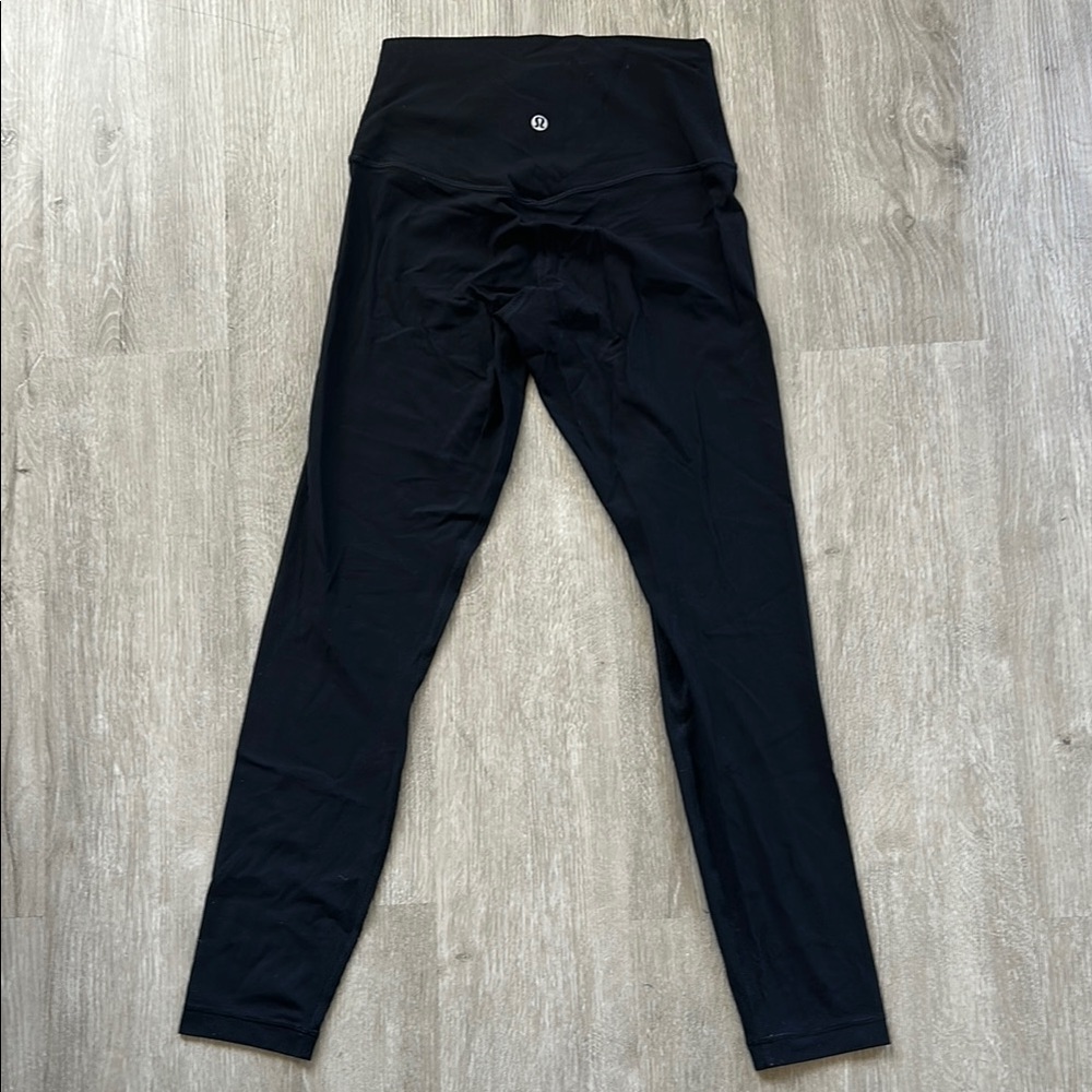 NWT Lululemon Black Ribbed Leggings